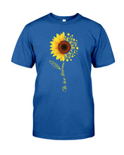 Load image into Gallery viewer, Be Here Tomorrow Sunflower Spina Bifida Awareness Guys Tee
