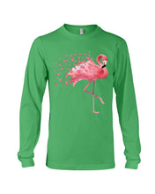 Load image into Gallery viewer, Autism Awareness- Autism Flamingo Custom Design Unisex Long Sleeve