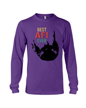 Load image into Gallery viewer, Best Afi Ever Colorful Words Abstract Personalized Name Gifts Unisex Long Sleeve