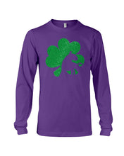 Load image into Gallery viewer, Bull Terrier Clover St Patrick's Day For Dog Lovers Unisex Long Sleeve
