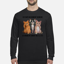 Load image into Gallery viewer, Cat Make Me Happy Gift For Cat Lovers Unisex Long Sleeve
