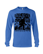 Load image into Gallery viewer, Bigfoot Believe Sasquatch Custom Design For Friends Unisex Long Sleeve