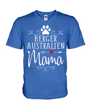 Load image into Gallery viewer, Berger Australien Mama Gift For Dog Lovers Guys V-Neck