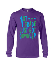 Load image into Gallery viewer, 1St Grade Just Got Cooler Cutest Glasses Unisex Long Sleeve