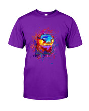 Load image into Gallery viewer, Colorful Sea Otter Custom Design For Animal Lovers Guys Tee