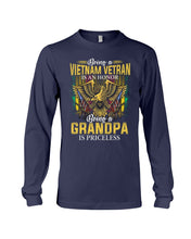 Load image into Gallery viewer, Being A Vietnam Veteran Is An Honor Grandpa Gifts Unisex Long Sleeve