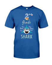 Load image into Gallery viewer, 2Nd Grade Doo Doo Shark Anniversary Gift Guys Tee