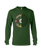 Load image into Gallery viewer, A Never Ending Hope For Peace Guitar Hippie Design Limited Edition Unisex Long Sleeve