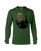 Load image into Gallery viewer, Best Afi Ever Colorful Words Abstract Personalized Name Gifts Unisex Long Sleeve