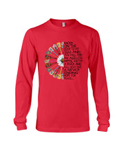 Load image into Gallery viewer, A Never Ending Hope For Peace Guitar Hippie Design Limited Edition Unisex Long Sleeve