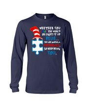 Load image into Gallery viewer, Autism Keep Being You Custom Design Gift Unisex Long Sleeve
