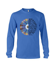 Load image into Gallery viewer, A Never Ending Hope For Peace Guitar Hippie Design Limited Edition Unisex Long Sleeve