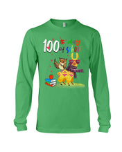 Load image into Gallery viewer, 100Th Day Of School Funny Llama And Owl Gifts For Students Unisex Long Sleeve