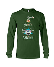 Load image into Gallery viewer, 2Nd Grade Doo Doo Shark Anniversary Gift Unisex Long Sleeve