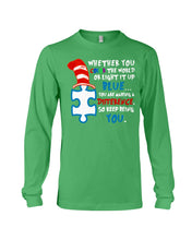 Load image into Gallery viewer, Autism Keep Being You Custom Design Gift Unisex Long Sleeve