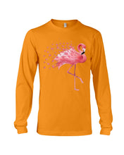 Load image into Gallery viewer, Autism Awareness- Autism Flamingo Custom Design Unisex Long Sleeve