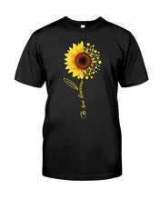 Load image into Gallery viewer, Be Here Tomorrow Sunflower Spina Bifida Awareness Guys Tee