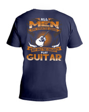 Load image into Gallery viewer, All Men Are Created Equal - Gift For Guitar Players Guys V-Neck