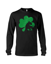 Load image into Gallery viewer, Bull Terrier Clover St Patrick's Day For Dog Lovers Unisex Long Sleeve