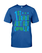 Load image into Gallery viewer, 1St Grade Just Got Cooler Cutest Glasses Guys Tee