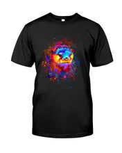 Load image into Gallery viewer, Colorful Sea Otter Custom Design For Animal Lovers Guys Tee