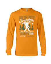 Load image into Gallery viewer, Bigfoot Grandma - Like A Regular Grandpa But Way More Squatchy Custom Design Unisex Long Sleeve