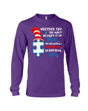 Load image into Gallery viewer, Autism Keep Being You Custom Design Gift Unisex Long Sleeve