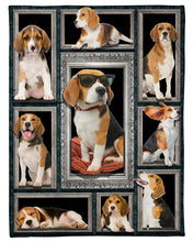 Load image into Gallery viewer, Cool Beagle Gift For Dog Lovers Fleece Blanket