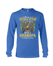 Load image into Gallery viewer, Being A Vietnam Veteran Is An Honor Grandpa Gifts Unisex Long Sleeve