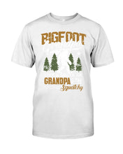Load image into Gallery viewer, Bigfoot Grandma - Like A Regular Grandpa But Way More Squatchy Custom Design Guys Tee