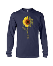 Load image into Gallery viewer, Be Here Tomorrow Sunflower Spina Bifida Awareness Unisex Long Sleeve
