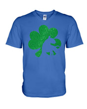 Load image into Gallery viewer, Bull Terrier Clover St Patrick's Day For Dog Lovers Guys V-Neck