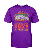 Load image into Gallery viewer, Being A Dad Is An Honner Being A Dizzy Is Priceless Custom Design Guys Tee