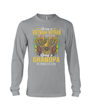 Load image into Gallery viewer, Being A Vietnam Veteran Is An Honor Grandpa Gifts Unisex Long Sleeve