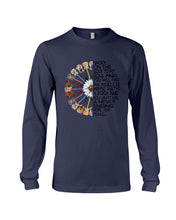 Load image into Gallery viewer, A Never Ending Hope For Peace Guitar Hippie Design Limited Edition Unisex Long Sleeve