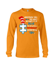 Load image into Gallery viewer, Autism Keep Being You Custom Design Gift Unisex Long Sleeve
