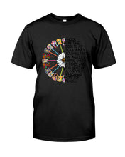 Load image into Gallery viewer, A Never Ending Hope For Peace Guitar Hippie Design Limited Edition Guys Tee