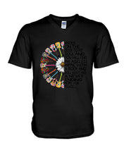 Load image into Gallery viewer, A Never Ending Hope For Peace Guitar Hippie Design Limited Edition Guys V-Neck