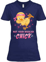 Load image into Gallery viewer, Cna Not Your Regular Chick Custom Design Gifts Ladies V-Neck
