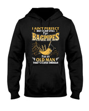 Load image into Gallery viewer, Bagpipes - Old Man Perfect Funny Gift For Birthday Hoodie
