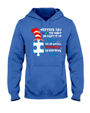 Load image into Gallery viewer, Autism Keep Being You Custom Design Gift Hoodie
