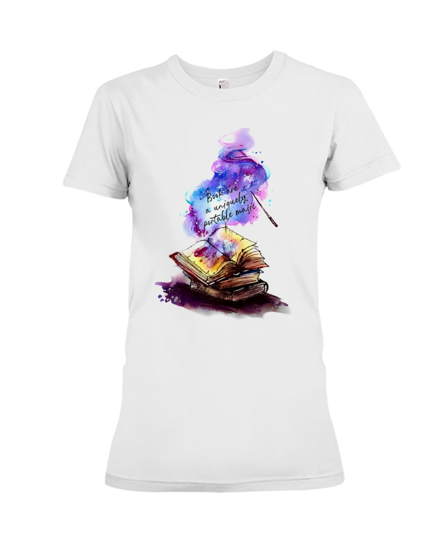 Book Are Uniquely Custom Design Gifts Ladies Tee
