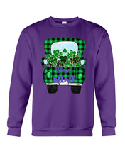 Load image into Gallery viewer, Blessed Nini Patrick&#39;s Day Custom Design Personalized Name Gifts Sweatshirt
