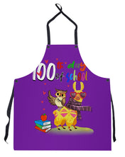 Load image into Gallery viewer, 100Th Day Of School Funny Llama  And Owl Gifts For Students Apron
