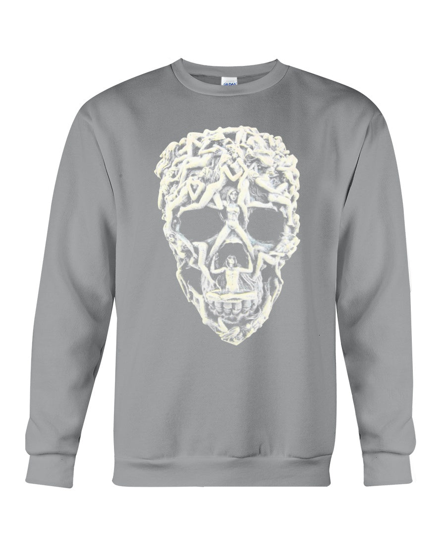 Aphrodite Curse -  Erotic Female Ghosts Skull Sweatshirt
