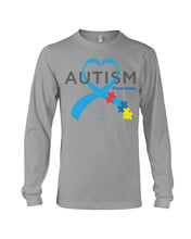 Load image into Gallery viewer, Autism Love Hope Accept Custom Design - World Autism Awareness Day Gift Unisex Long Sleeve
