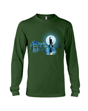 Load image into Gallery viewer, Bigfoot Guitar And Lake  Meaningful Gifts For Bigfoot Lovers Unisex Long Sleeve

