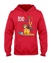 Load image into Gallery viewer, 100Th Day Of School Funny Llama  And Owl Gifts For Students Hoodie
