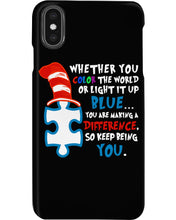 Load image into Gallery viewer, Autism Keep Being You Custom Design Gift Phone case
