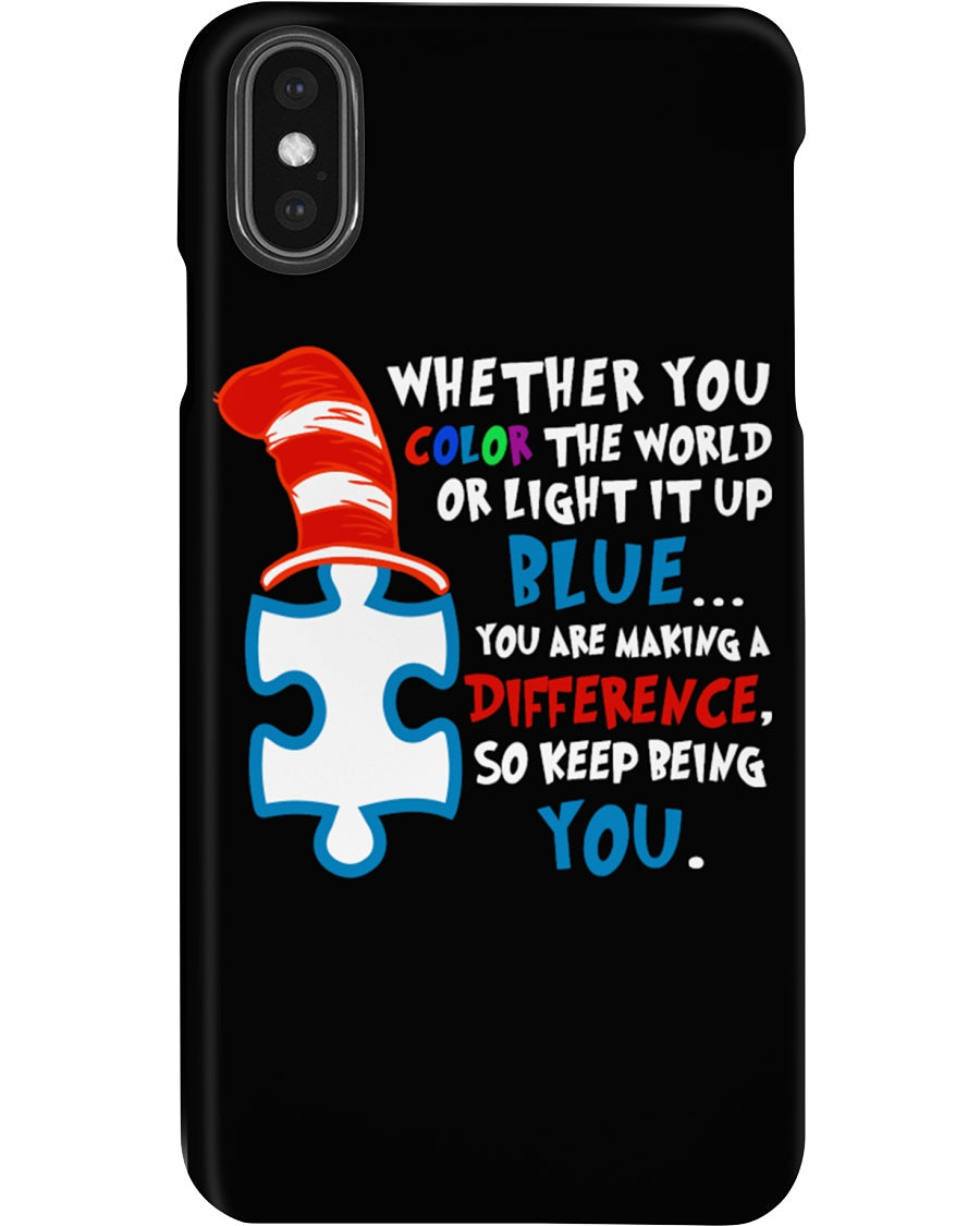 Autism Keep Being You Custom Design Gift Phone case